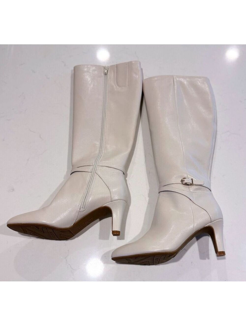 Lifestride Guild Bone Smooth Tall Knee High Boot Women Size 6